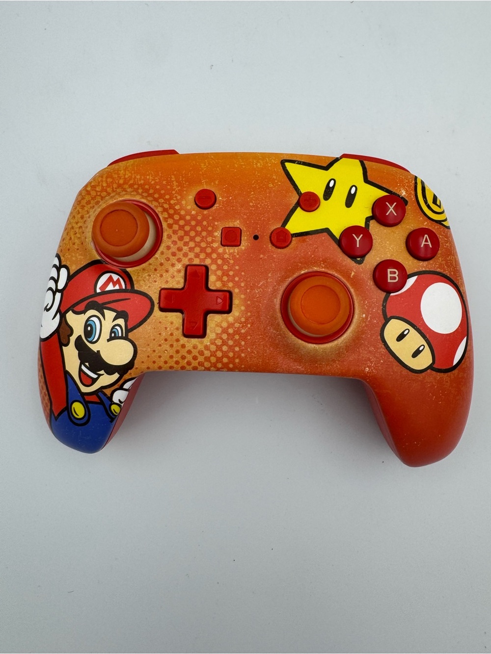 PowerA Nintendo Switch Wired Controller Mario Red Gamepad Tested Works
